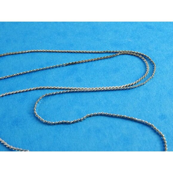 Rhinestone Cross Pendant on Chain Necklace Religious Jewelry - Picture 5 of 6